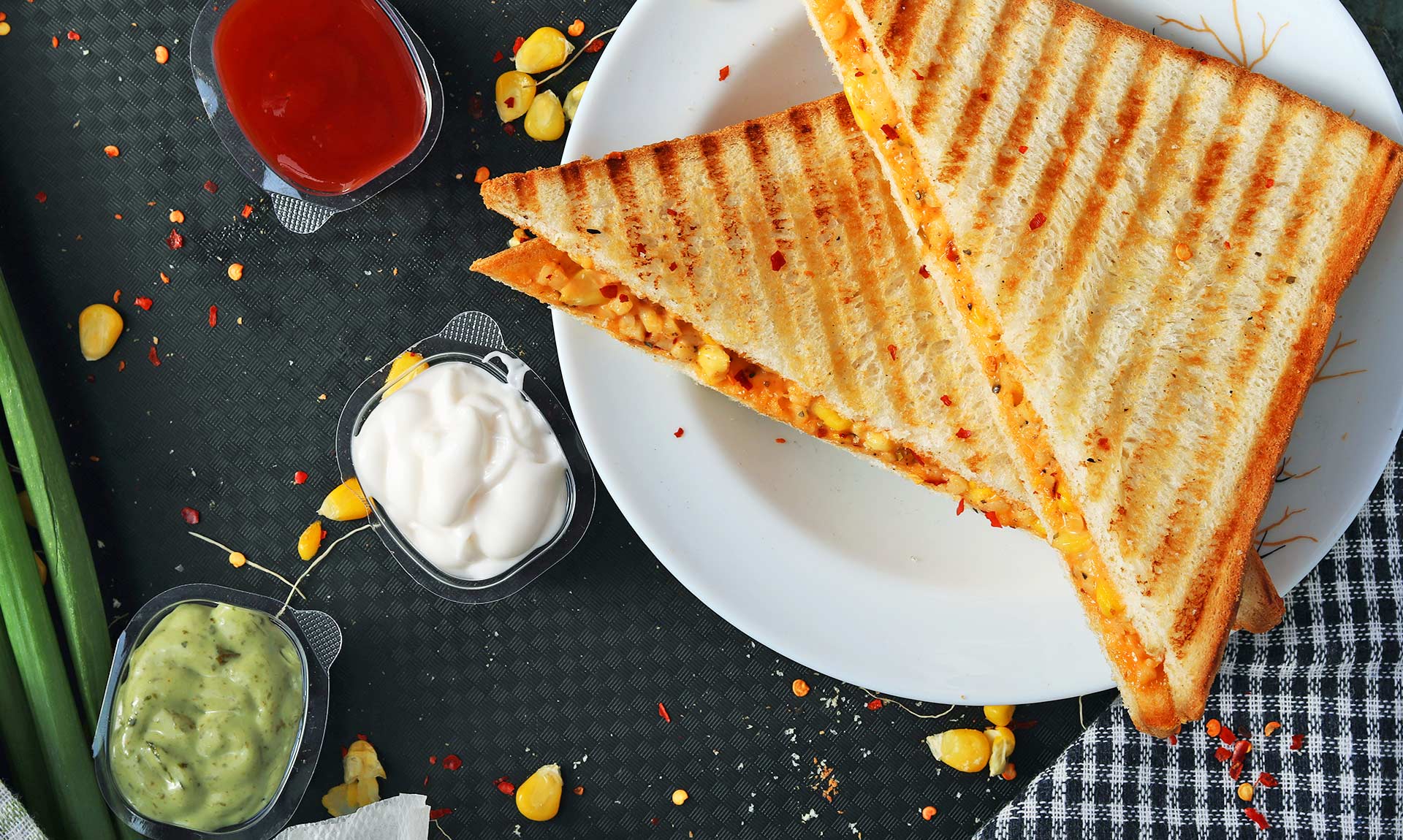 Easy & healthy snack ideas to keep you energized 8 Toasted Sandwich