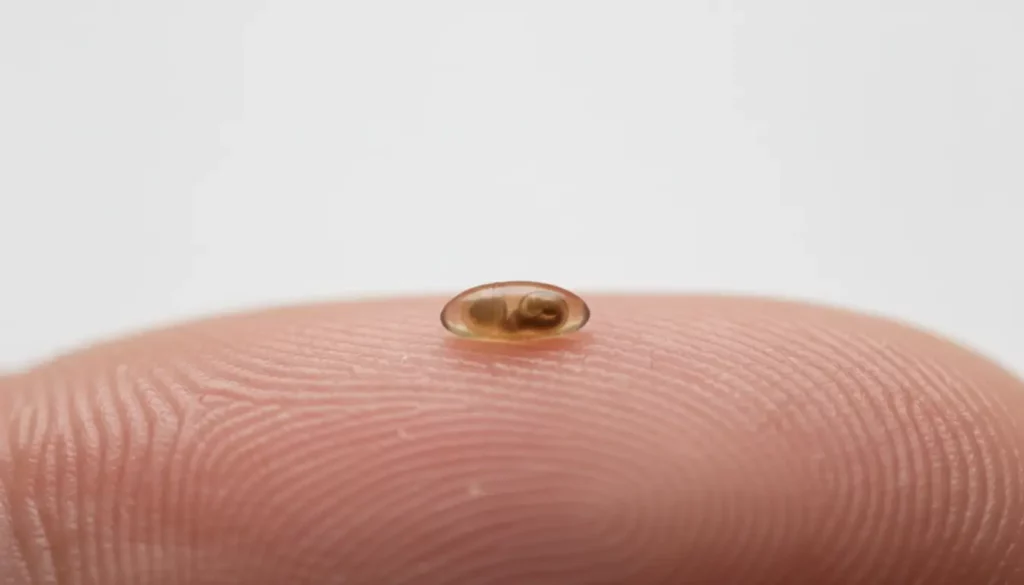 Lice Egg on Finger: Complete Guide to Identification, Removal, and What It Means 5 Dead lice egg on finger comparison with live egg side by side