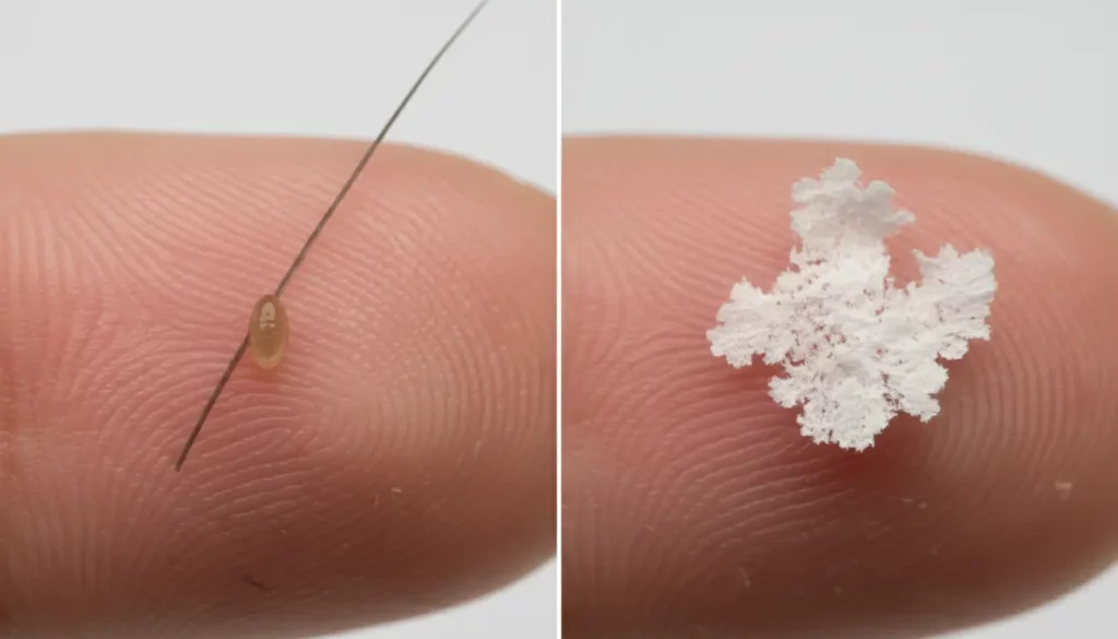 Lice Egg on Finger: Complete Guide to Identification, Removal, and What It Means 6 Lice egg on finger vs dandruff flakes identification guide
